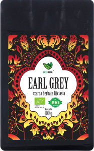 Herbata czarna EARL GREY 100g luz EKO