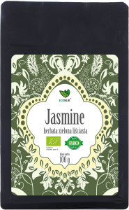 Herbata zielona JASMINE liściasta EKO