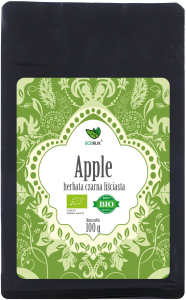 Herbata czarna APPLE liściasta EKO