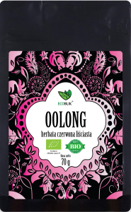 Herbata ekologiczna czerwona  liściasta OOLONG 70g