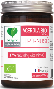 Acerola BIO 17% 500mg x 100 tabletek