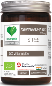 Ashwagandha KSM-66® 5% BIO 200mg x 50 kaps