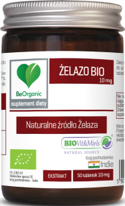 Żelazo BIO 10 mg x 50 tabletek