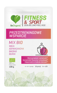Przedtreningowe wsparcie MIX BIO 100g