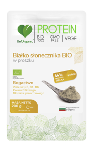 Białko słonecznika BIO w proszku 200g